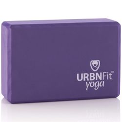 Purple Yoga Block. For Home Gym Or Workout