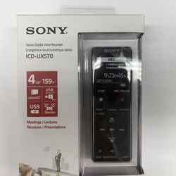 Sony Stereo Digital Voice Recorder 