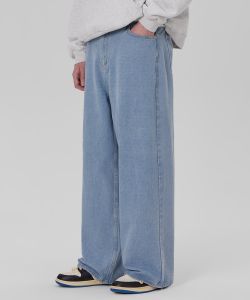 GLW XL baggy light blue jeans