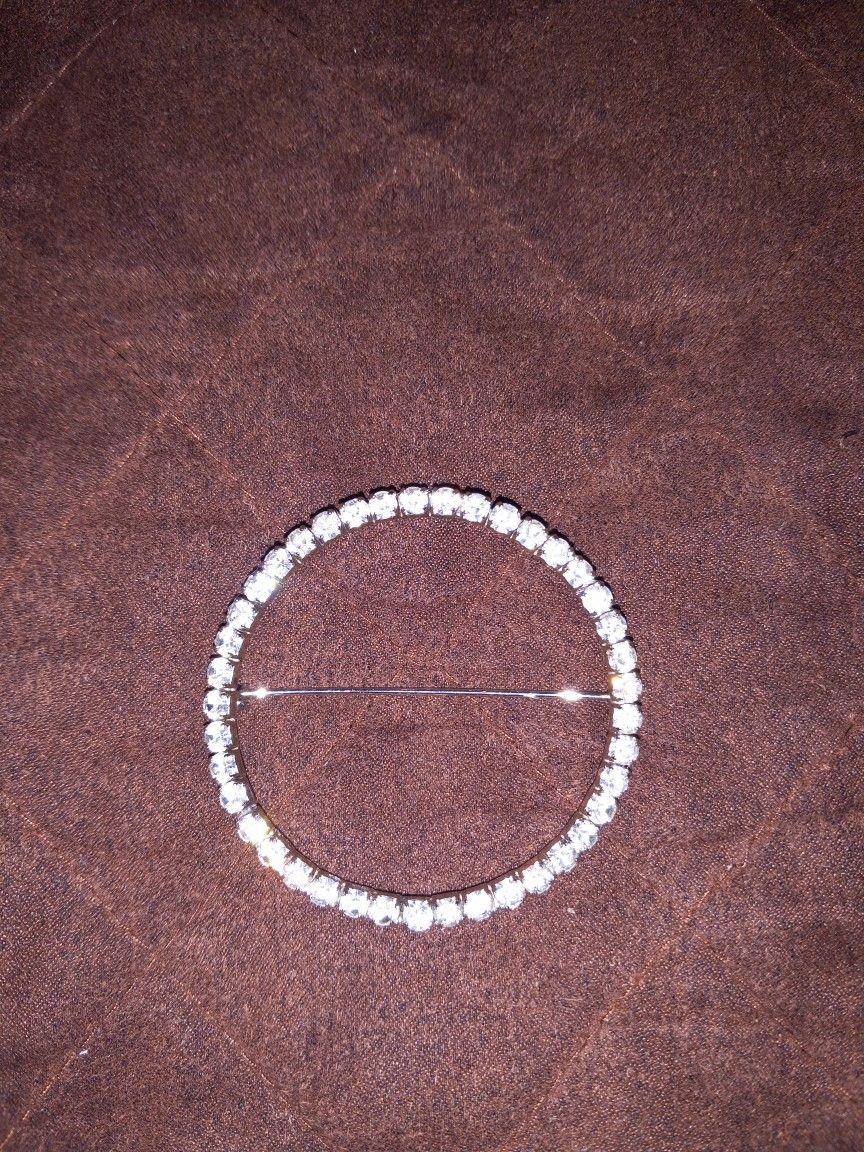 Vintage Rhinestone Brooch