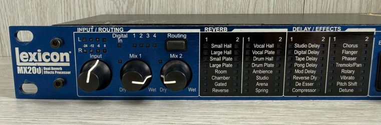 Lexicon MX200 Dual Reverb Effects Processor (A1G012764)
