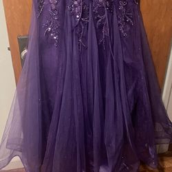 Purple Prom dress 