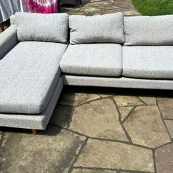 West Elm Eddy Sectional (Reversible)