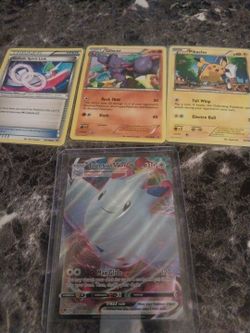 Pokémon laminated cards collectable