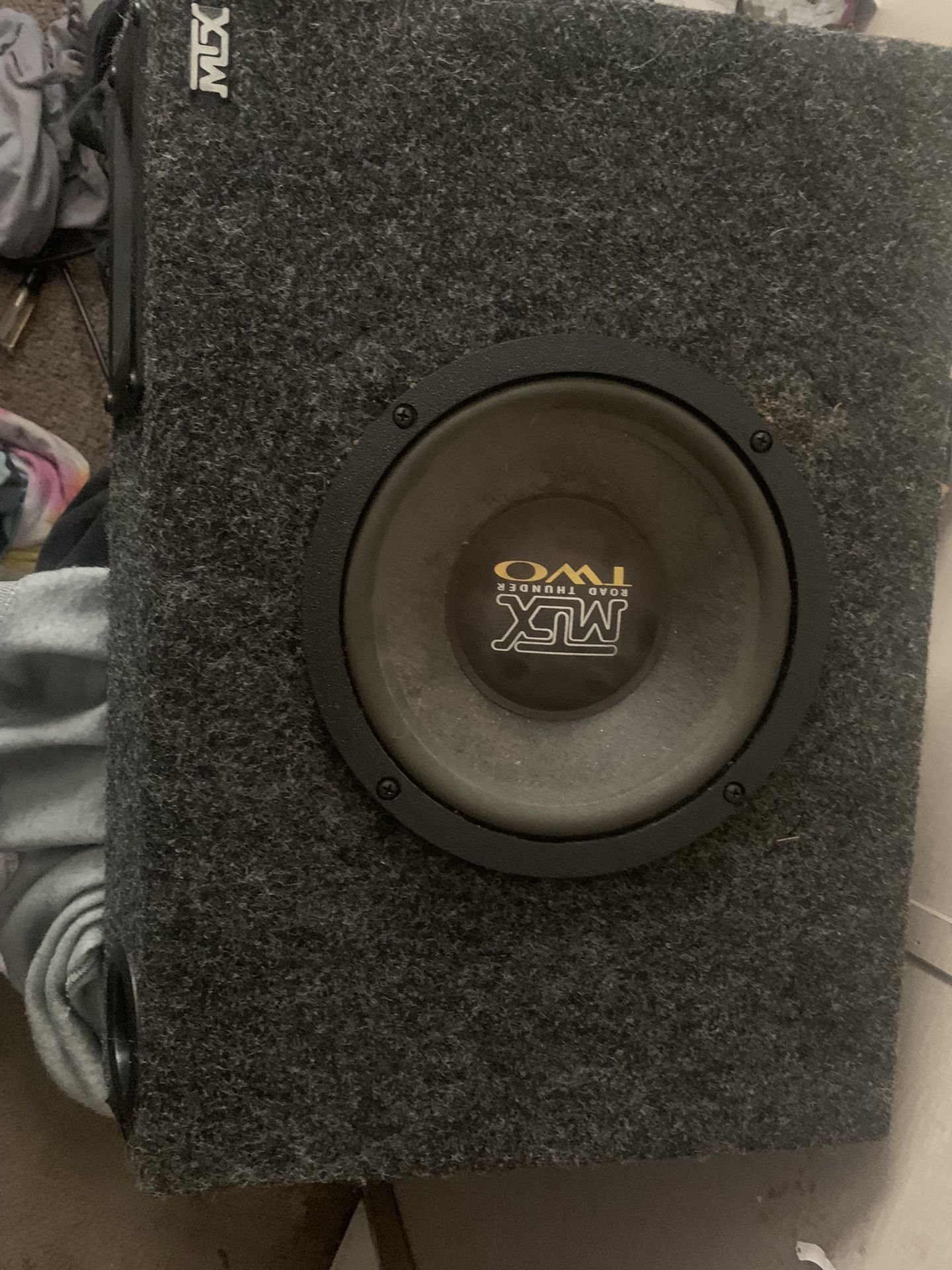 Subwoofer And Amplifier