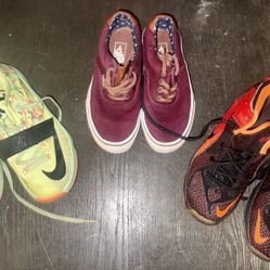🔥 3 Pairs of Kids Shoes – All Size 13 🔥