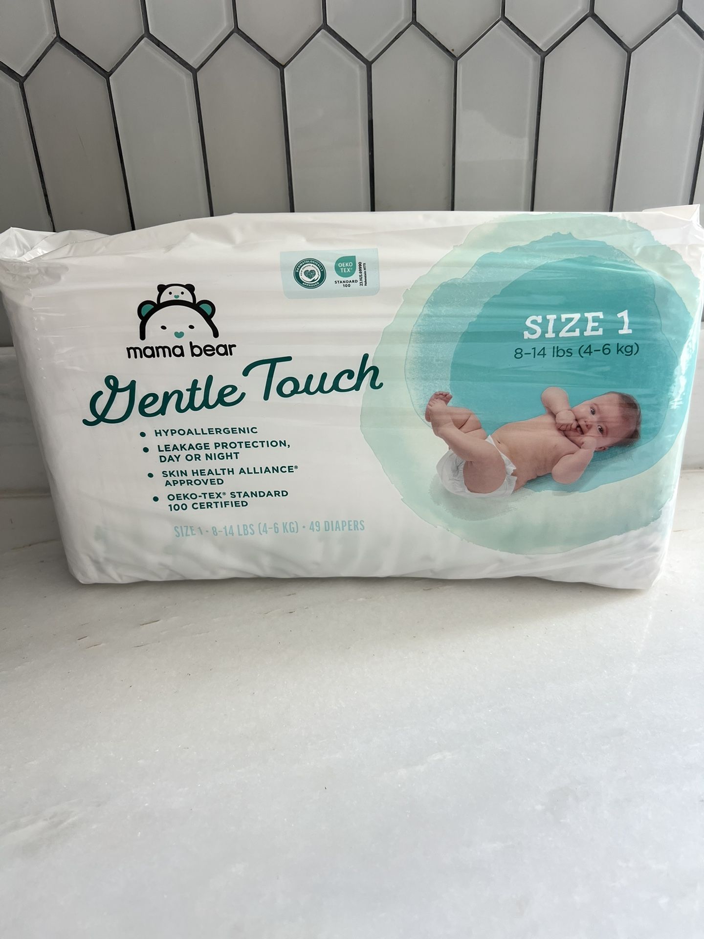 2 Packs Of Diapers Size 1