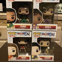 Shazam Funko Set of 4