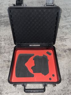 Heiyrc Waterproof Hard Case Storage Organizer Only Black