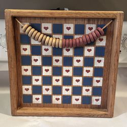 Country Checkerboard Home Decor