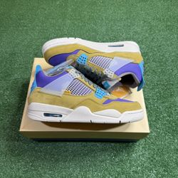 Jordan 4 Union/LA Desert Moss 