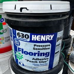 Henry 630  pressure sensitive Flooring  Adhesive "peach glue"