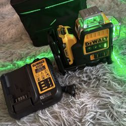 DEWALT 360 LASER LEVEL FULL KIT WITH MANUAL 