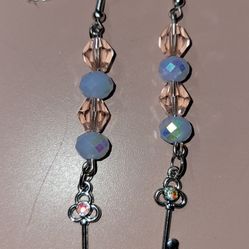 Handmade Key earrings