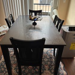Table With Fourth Chairs