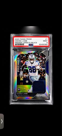 Rookie CD Lamb patch PSA 9
