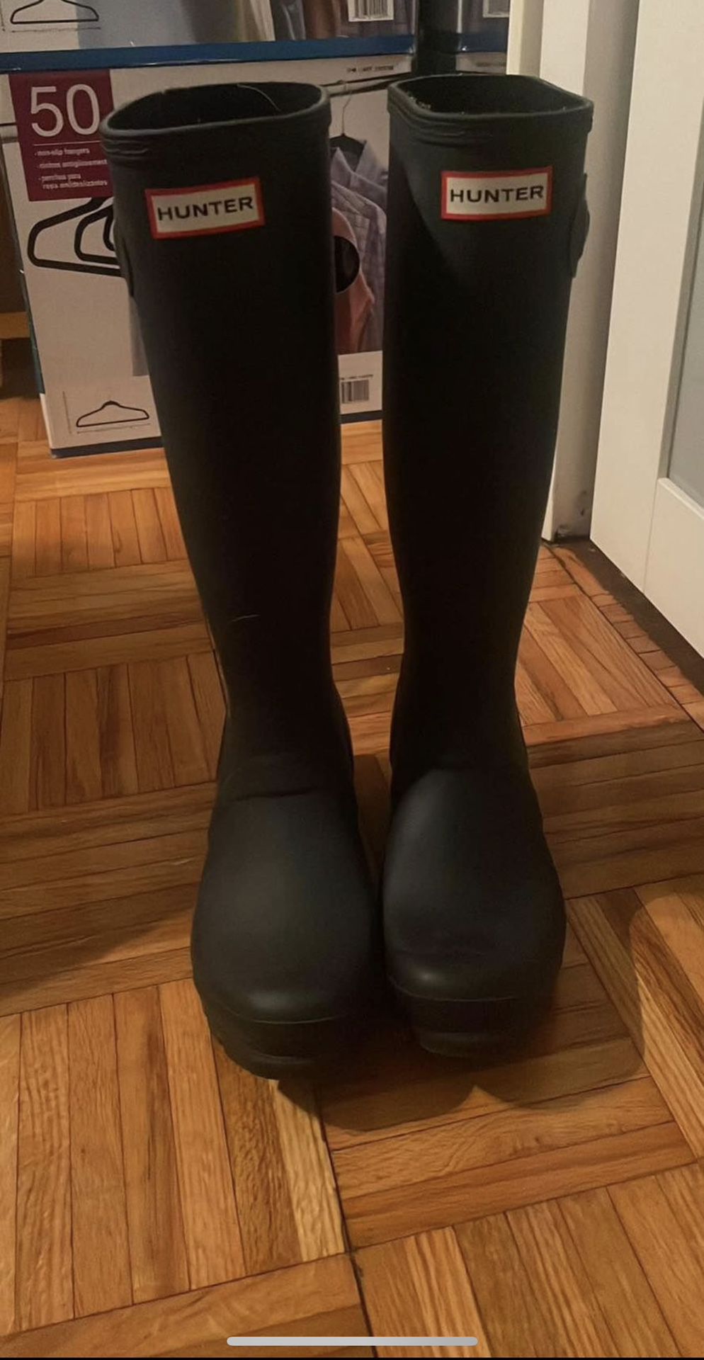 Hunter Rain Boots Black Size 7
