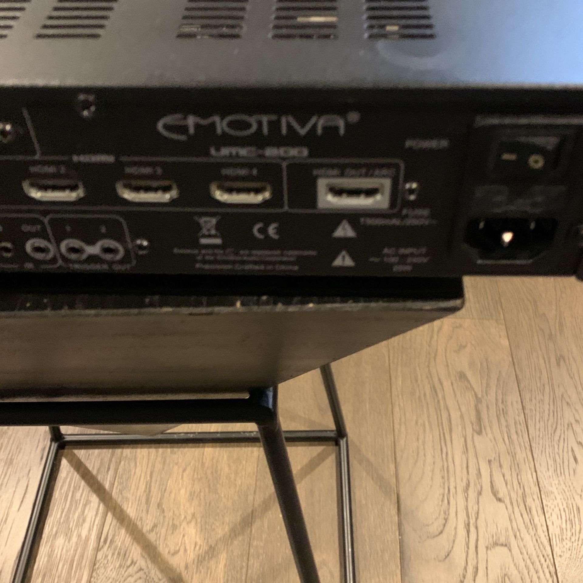 Emotiva UMC200 7.1 channel AV preamplifier and surround sound