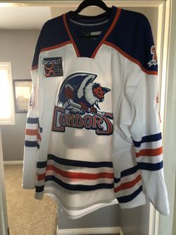 Bakersfield Condors Game worn jersey Signed.