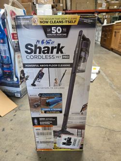 Shark
Pet Pro Cordless Stick Vacuum with Self-Cleaning Brushroll and Powerfins for Carpet, Hardwood, and Multisurface Cleaning
