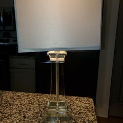 Solid Glass Lamp