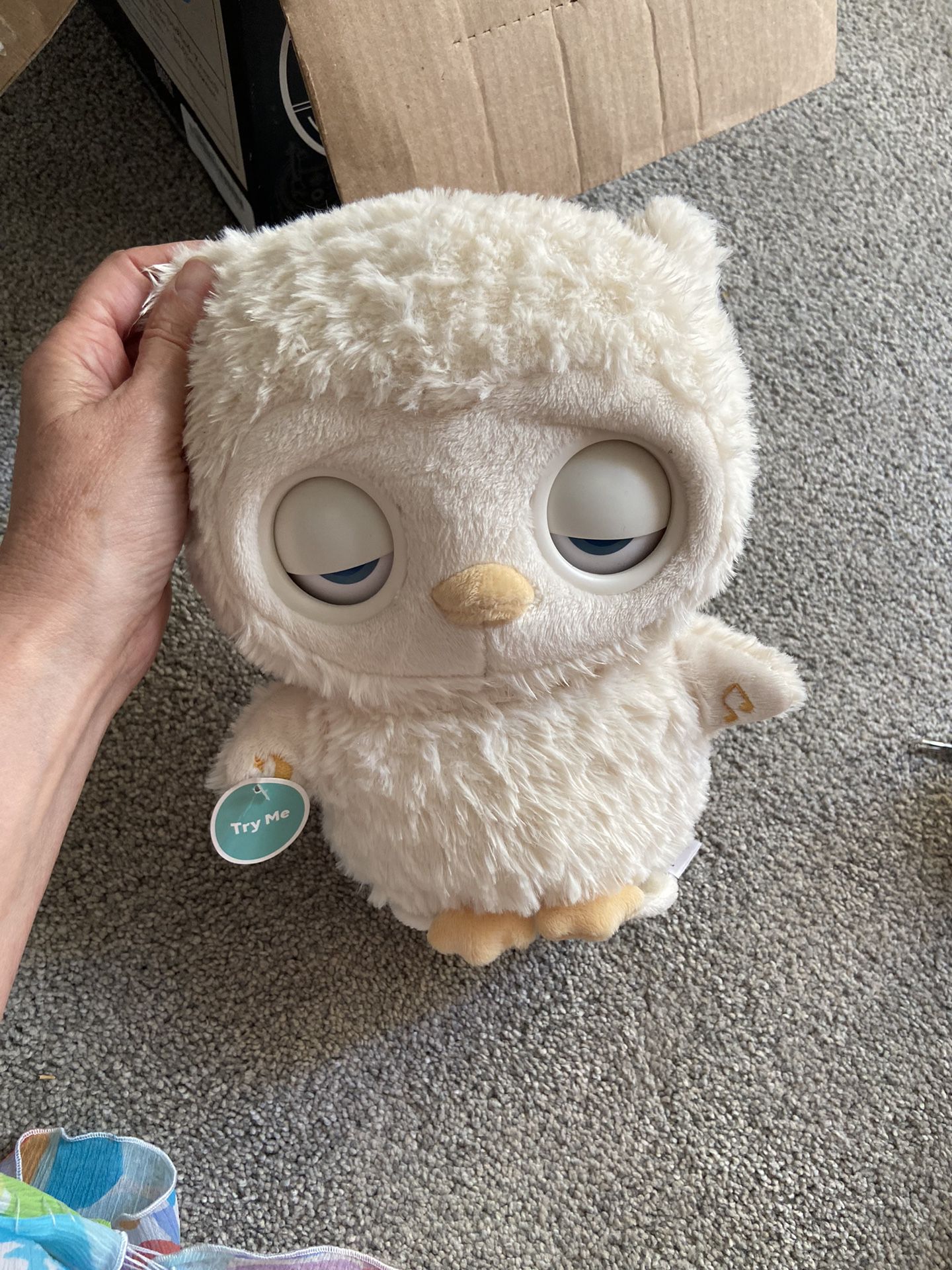 Smoothing Sounds Owl Toy