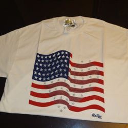 Tee Time U.S.A One Size Four Of July T-shirt