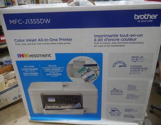 Brother MFC-J1355DW white printer new f(contact info removed)6