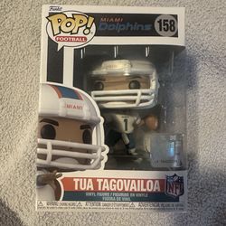 Funko Pop! Vinyl NFL Football Tua Tagovailoa Miami Dolphins #158 Figure, 2021