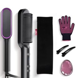 Hair Straightener Brush 