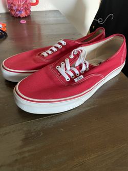 Red Vans!!!