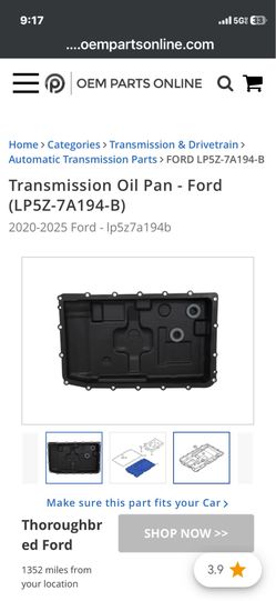 Transmission Oil Pan For Ford Explorer Lincoln Aviator LP5Z-7A194-A
