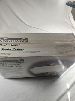 Kenmore Seal and Save Vacuum System