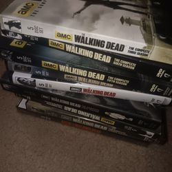 Walking Dead DVD lot
