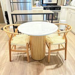 Rolf 31” Natural Dining Table