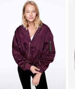 Pink / Victoria's Secret (Flight Jacket) Brand New