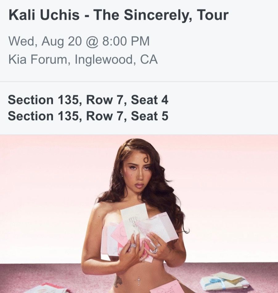 Kali Uchis Tickets