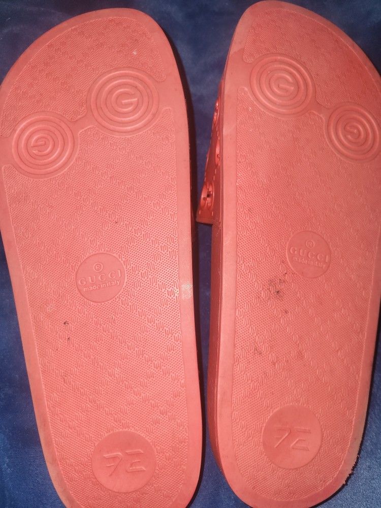 Mens Authentic Gucci Slides