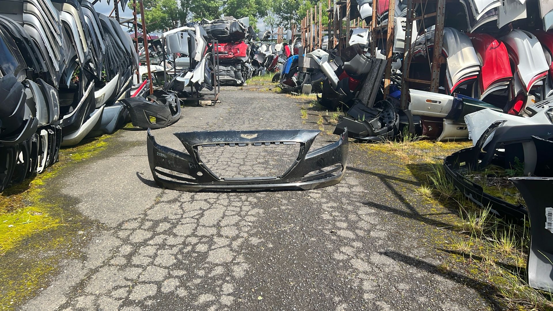 2015 To 2016 Hyundai Genesis Front Bumper HY1000 292