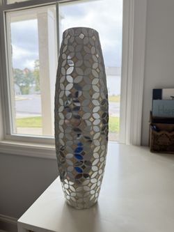 Mosaic Glass Vase