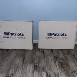 4 Patriots 100W Solar Panel