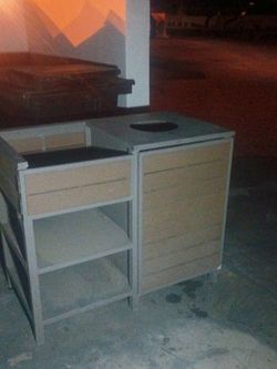 Waste receptacle bi