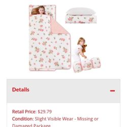 Floral Toddler Nap Map/ Sleep Set