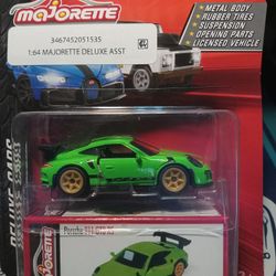 Majorette De Lux Cars Porsche 911 GT3 RS