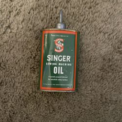 Singer Oil Tin