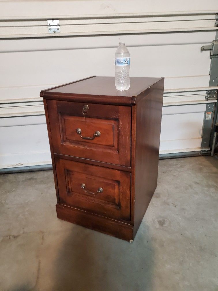 File Cabinet  With The Key Or Dresser Drawer 