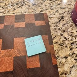 End grain Cutting Board
