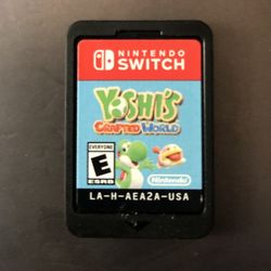 Yoshi Crafted World nintendo switch game Cartridge Only 
