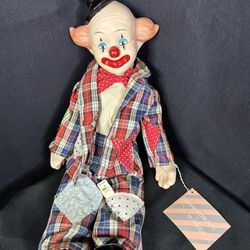 Victoria Impex Clown Doll Vintage NEW
