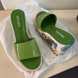 Prada Wedge - Size 37 / 6.5 NIB  